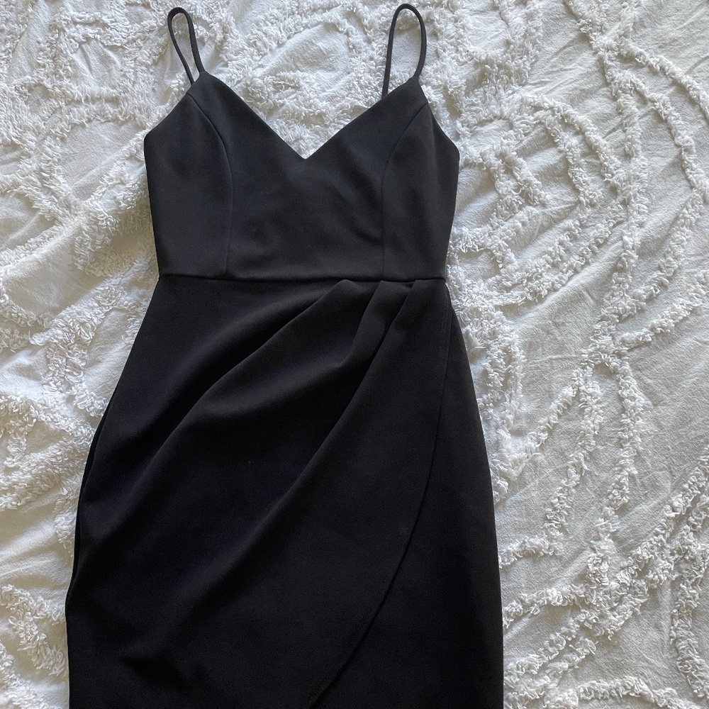 Lulu’s Forever Your Girl black body con dress